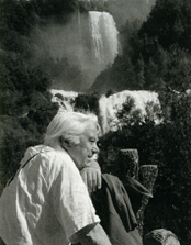  L\'architetto romano Mario Ridolfi (1904-1984). 