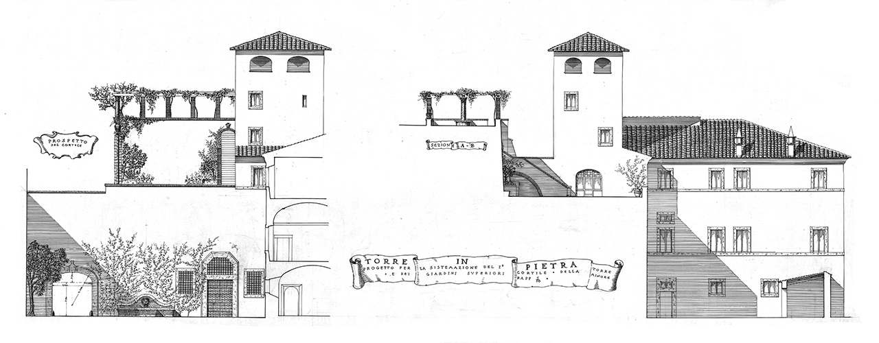 Fiumicino, Progetti per la tenuta di Torre in Pietra, Michele Busiri Vici, 1930-1967