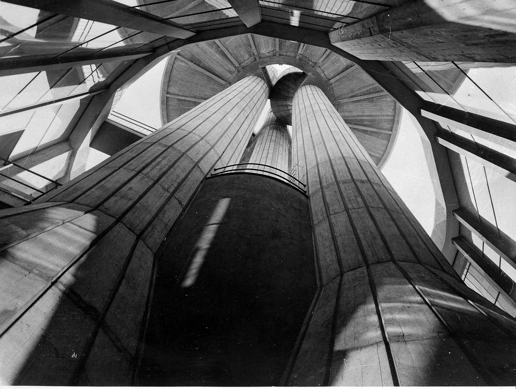  Concorso per il Centro Idrico della Cecchina-via della Bufalotta. Progetto dell\'architetto Francesco Palpacelli, 1959 (Archivio Centrale dello Stato, Fondo Francesco Palpacelli) 